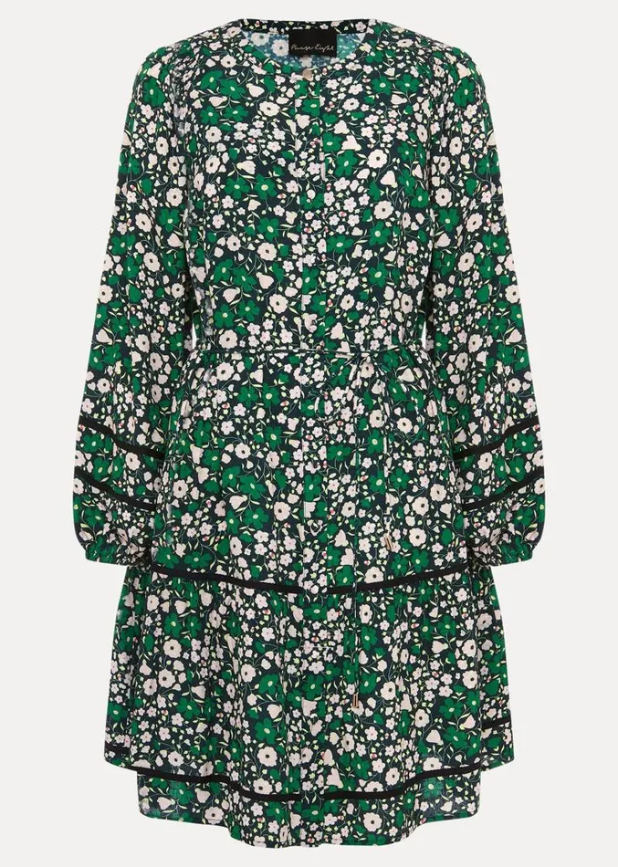 Ava Floral Mini Dress Multicoloured Women Phase Eight Dresses