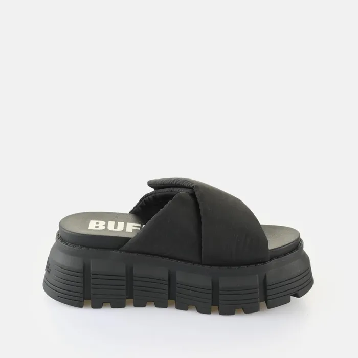 Ava Velcross Black Buffalo Sandals and Slides Ava Velcross Black Buffalo Sandals and Slides