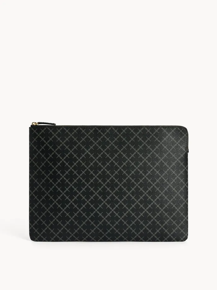 Bags Women By Malene Birger Ivy Laptop Case Charcoal