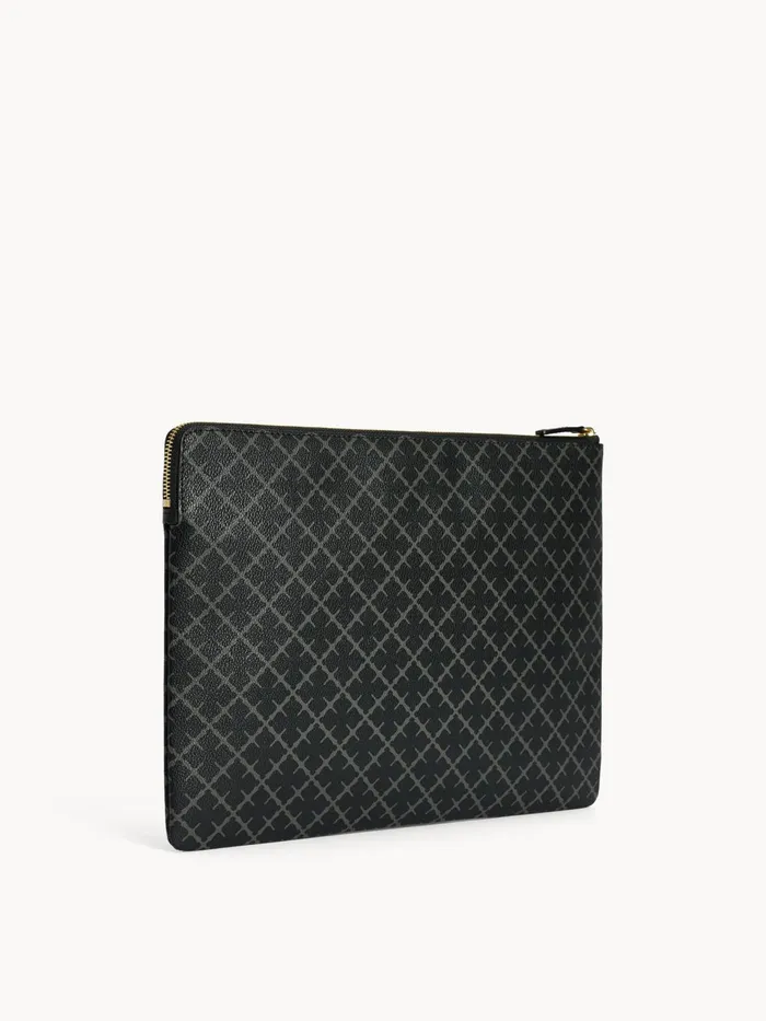Bags Women By Malene Birger Ivy Laptop Case Charcoal