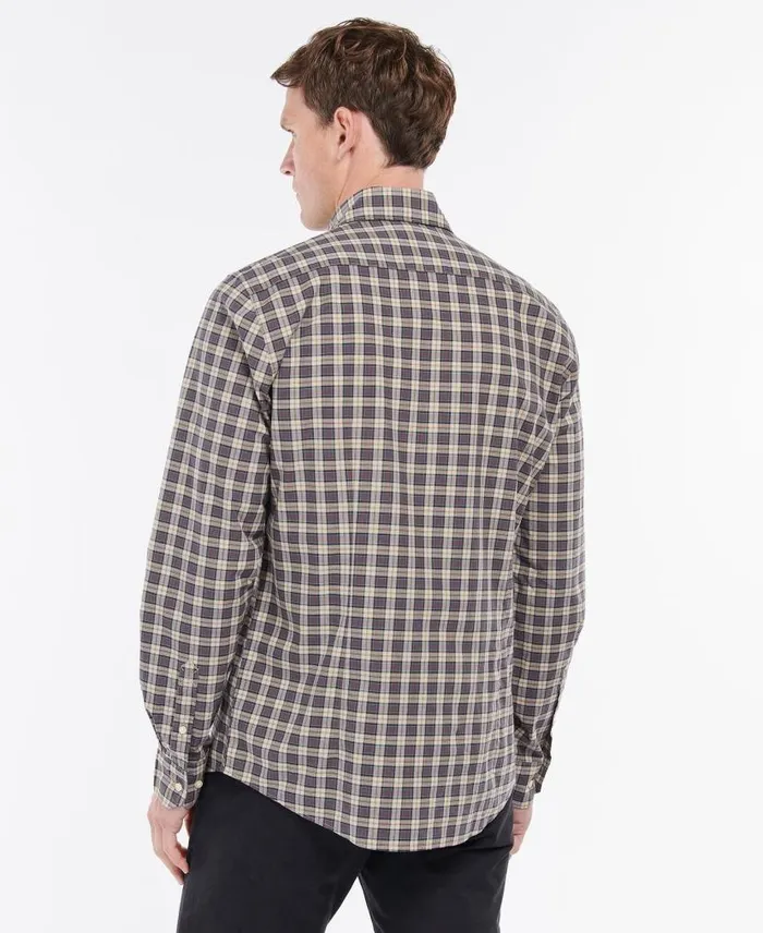 Barbour Lomond Tailored Shirt Washed Olive Men Barbour Shirts