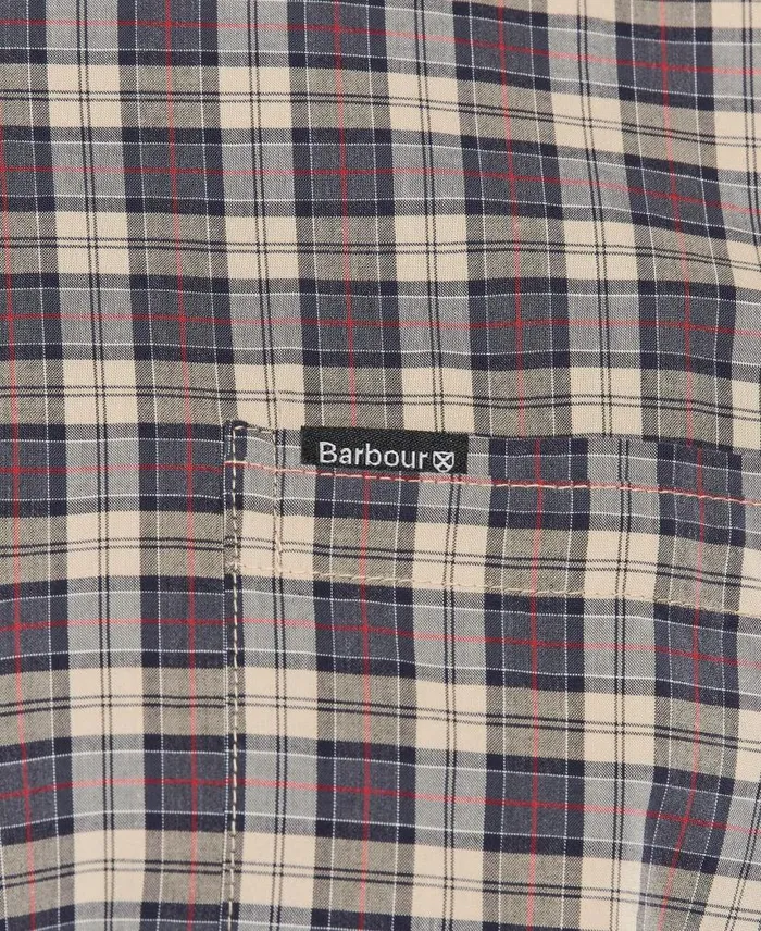 Barbour Lomond Tailored Shirt Washed Olive Men Barbour Shirts