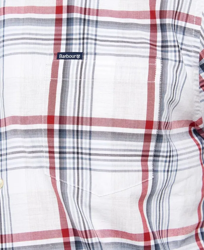 Barbour Sunhill Tailored Shirt Classic Red Men Barbour Shirts