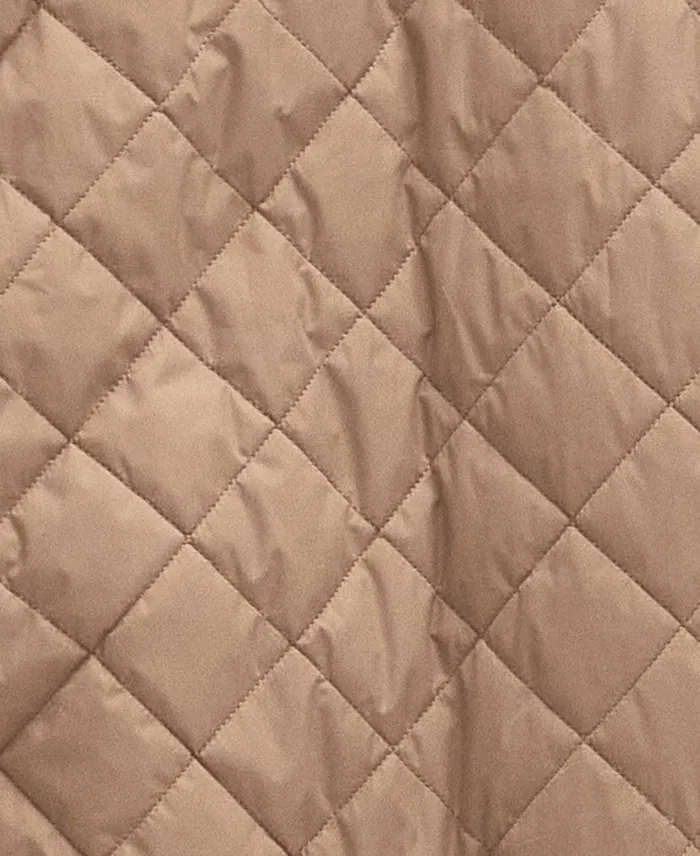 Barbour X GANNI Burghley Quilted Jacket Honeylight Trenchclassic Women Barbour Quilted Jackets