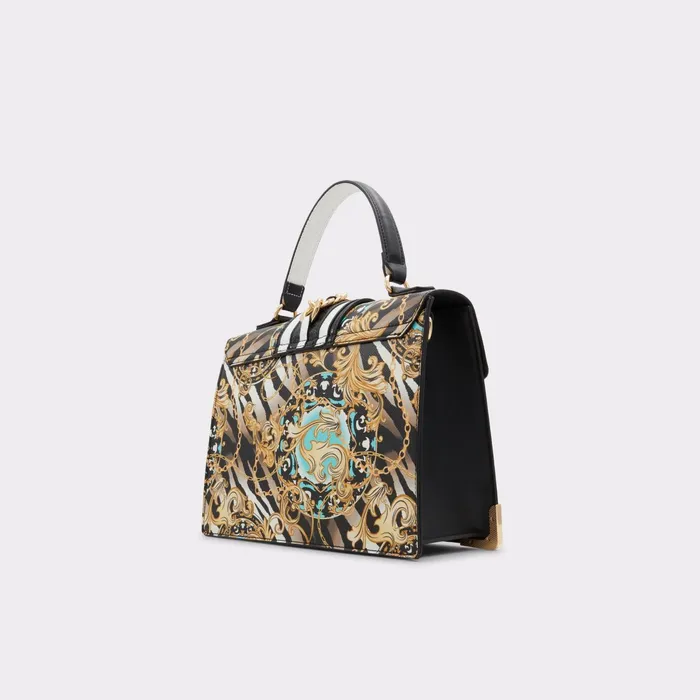 Baroo Black Multi Women ALDO Top Handle Bags