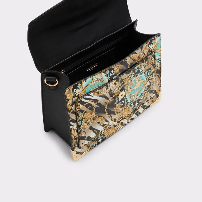 Baroo Black Multi Women ALDO Top Handle Bags