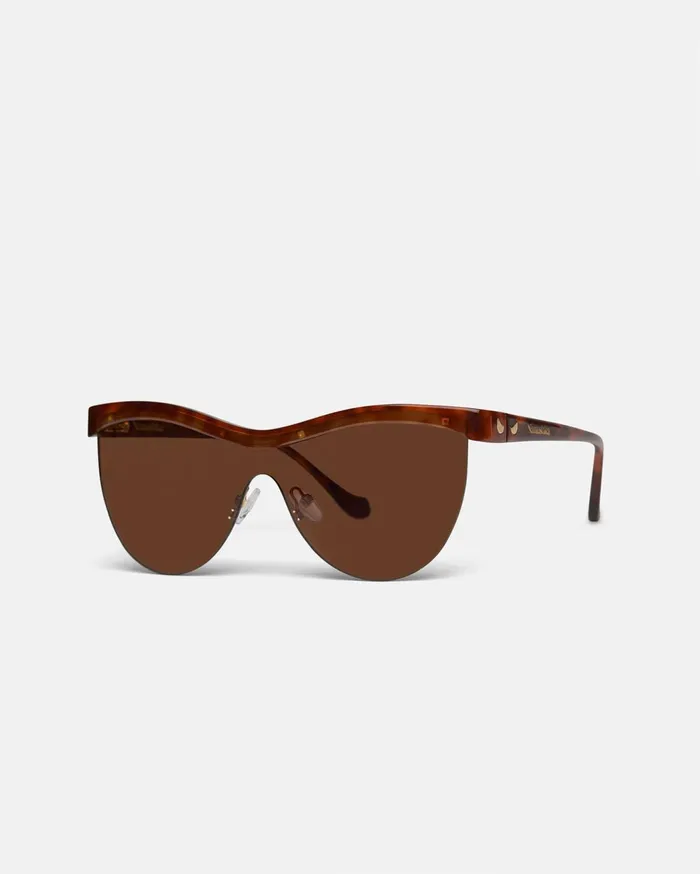 Baya BioPlastic Sunglasses Light Turtle WomenMen Nanushka Eyewear