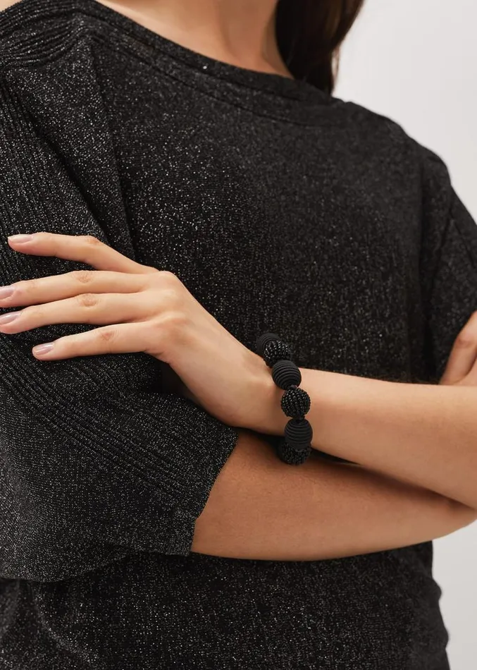 Beaded Bracelet Black Women Phase Eight Jewellery