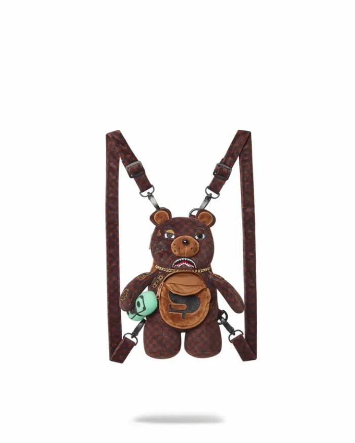 BEAR CUB BACKPACK 8211 SHARKS IN PARIS Bags SPRAYGROUND