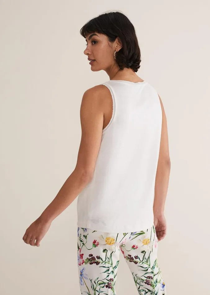 Bellamy Satin Sleeveless Top Oyster Women Phase Eight Tops and TShirts