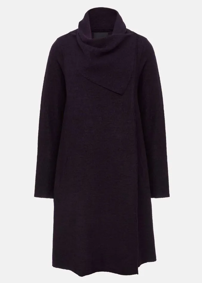 Bellona Knit Coat Blackcurrant Women Phase Eight Knitwear