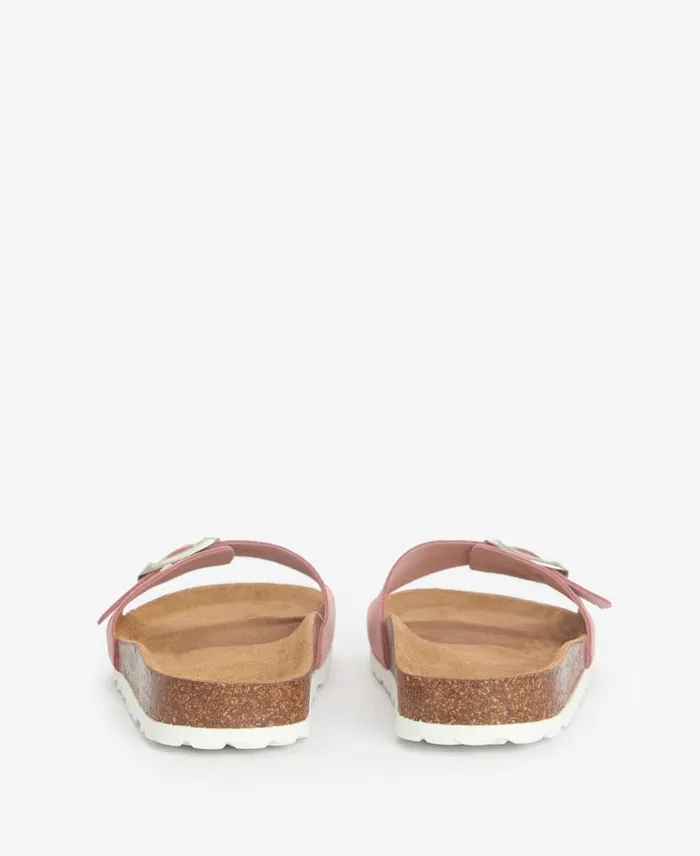 Benton Sandals Pink Suede Women Barbour Sandals