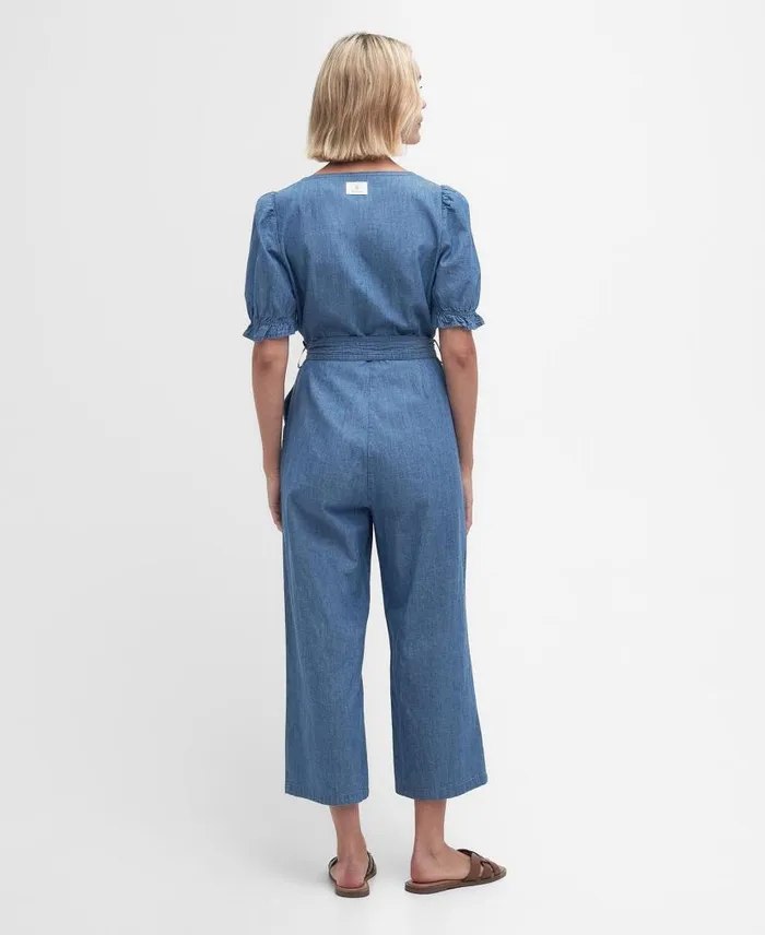 Berkley Denim Jumpsuit Chambray Women Barbour Dresses and Skirts