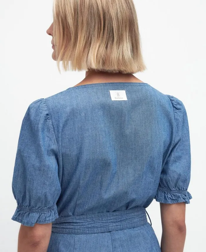 Berkley Denim Jumpsuit Chambray Women Barbour Dresses and Skirts