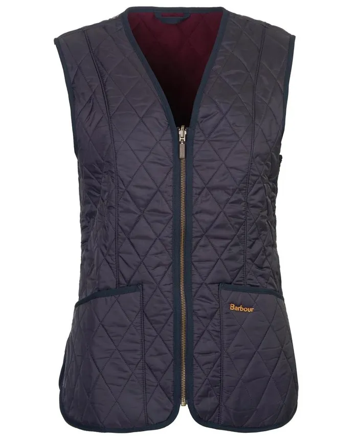 Betty Fleece Liner Dark Olive Women Barbour Gilets and Liners
