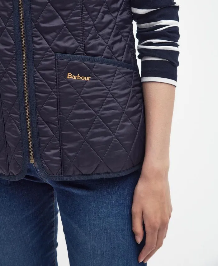 Betty Fleece Liner Dark Olive Women Barbour Gilets and Liners