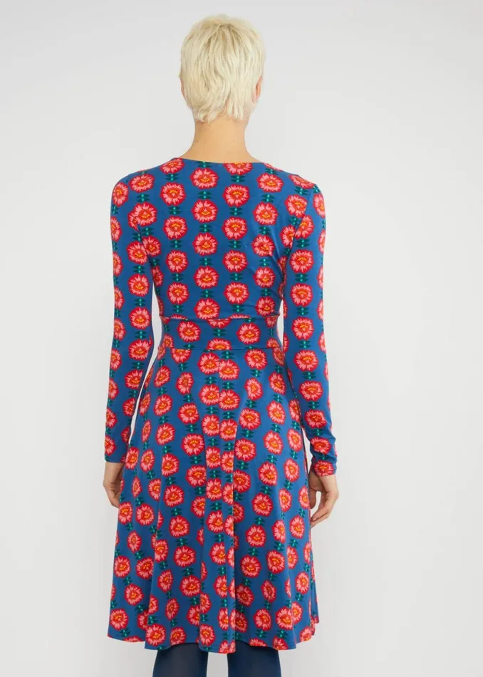 Blutsgeschwister Autumn Dress Hot Knot Blue Women Dresses
