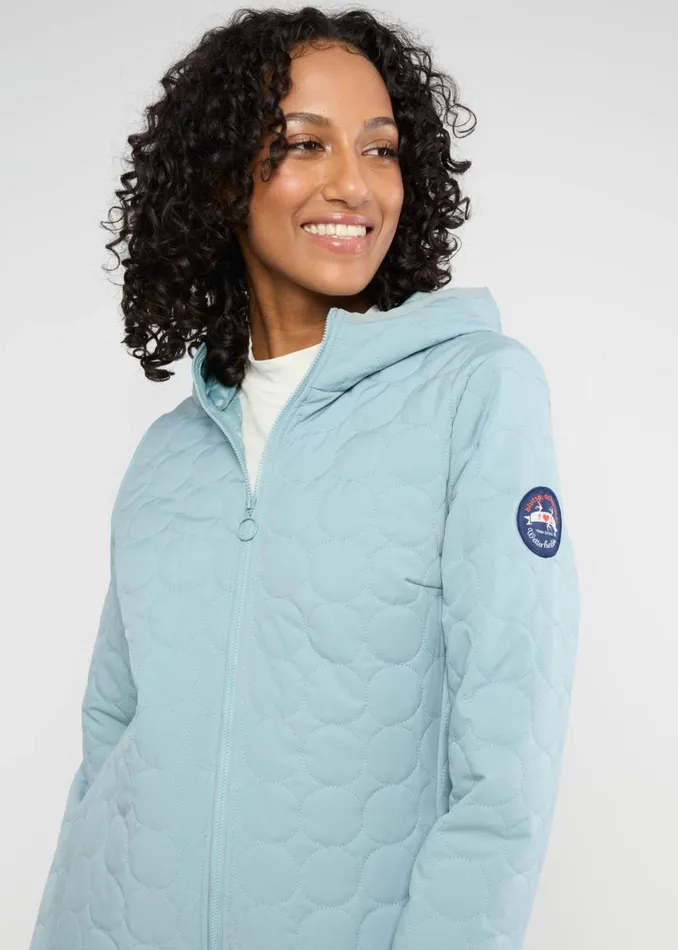 Blutsgeschwister Between Seasons Jacket No Down Plopp Blue Women Jackets and Coats