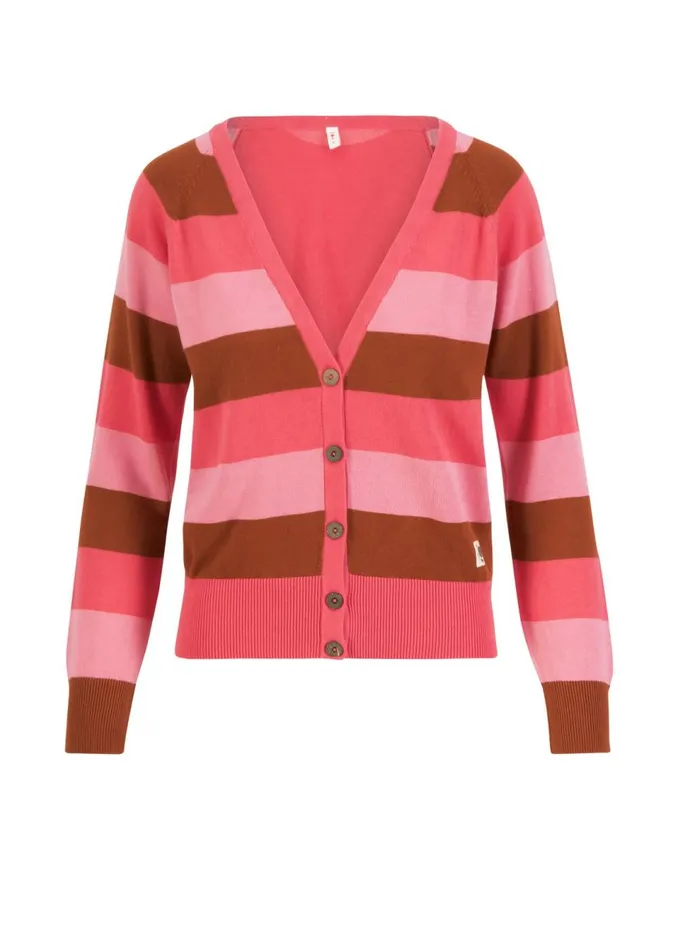 Blutsgeschwister Cardigan Bright Side Of Life Red Women Cardigans