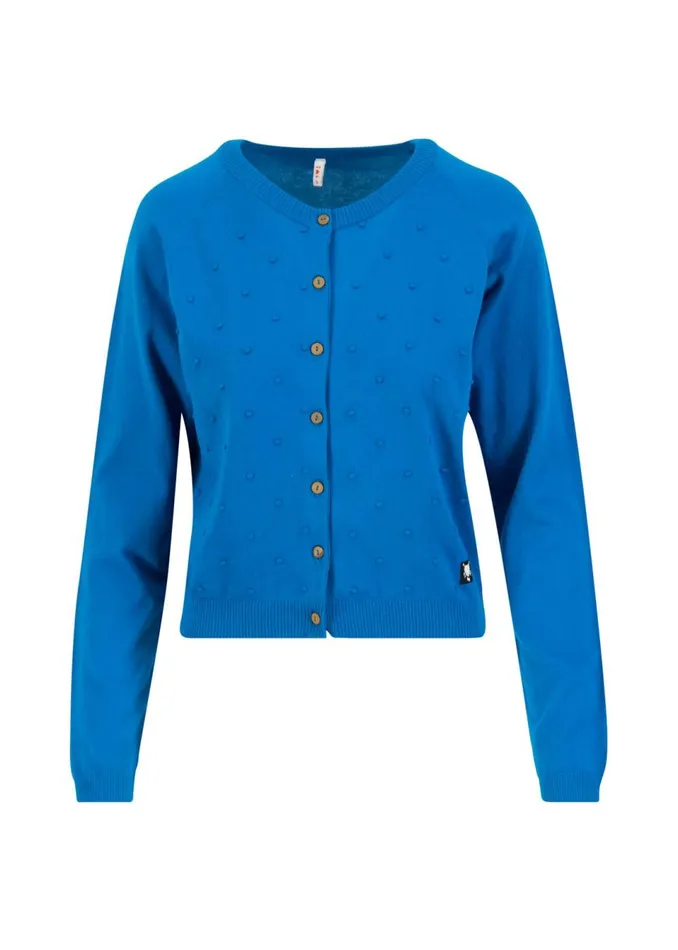 Blutsgeschwister Cardigan Knot Hop Blue Women Cardigans