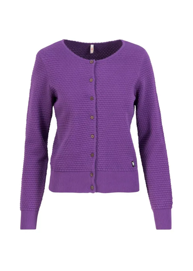 Blutsgeschwister Cardigan Save The Brave Purple Women Cardigans
