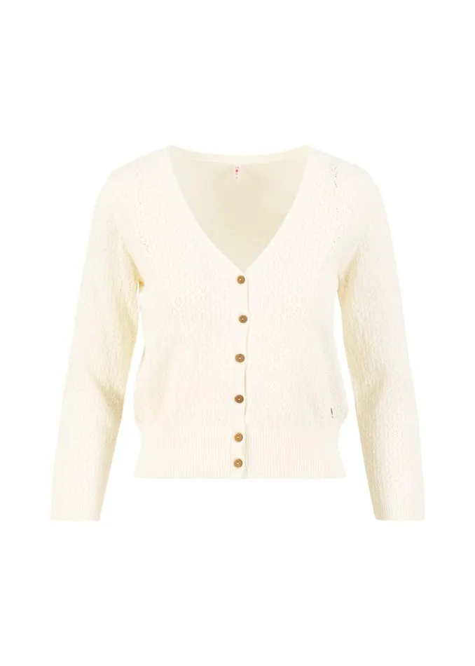 Blutsgeschwister Cardigan Sweet Petite White Women Cardigans