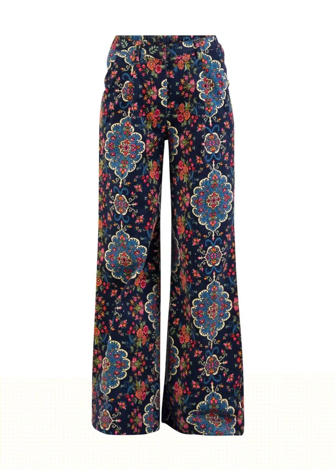 Blutsgeschwister Corduroy Pants Deedericksbockers Blue Women Trousers