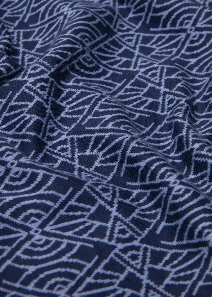 Blutsgeschwister Flares On A Winters Day Flared Blue Women Trousers