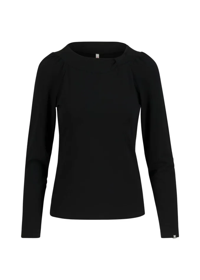 Blutsgeschwister Jersey Top Teatime Tarot Black Women Tops