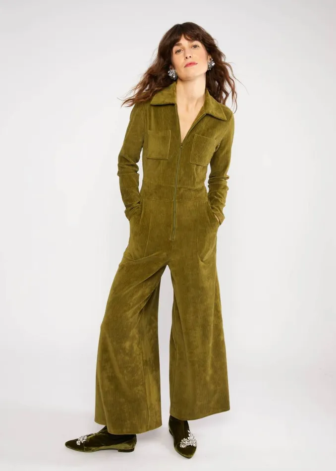 Blutsgeschwister Jumpsuit Jolly Molly Green Women Jumpsuits