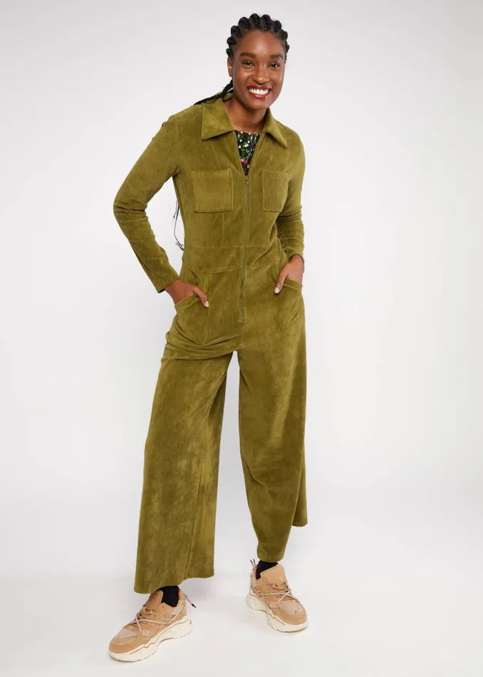 Blutsgeschwister Jumpsuit Jolly Molly Green Women Jumpsuits