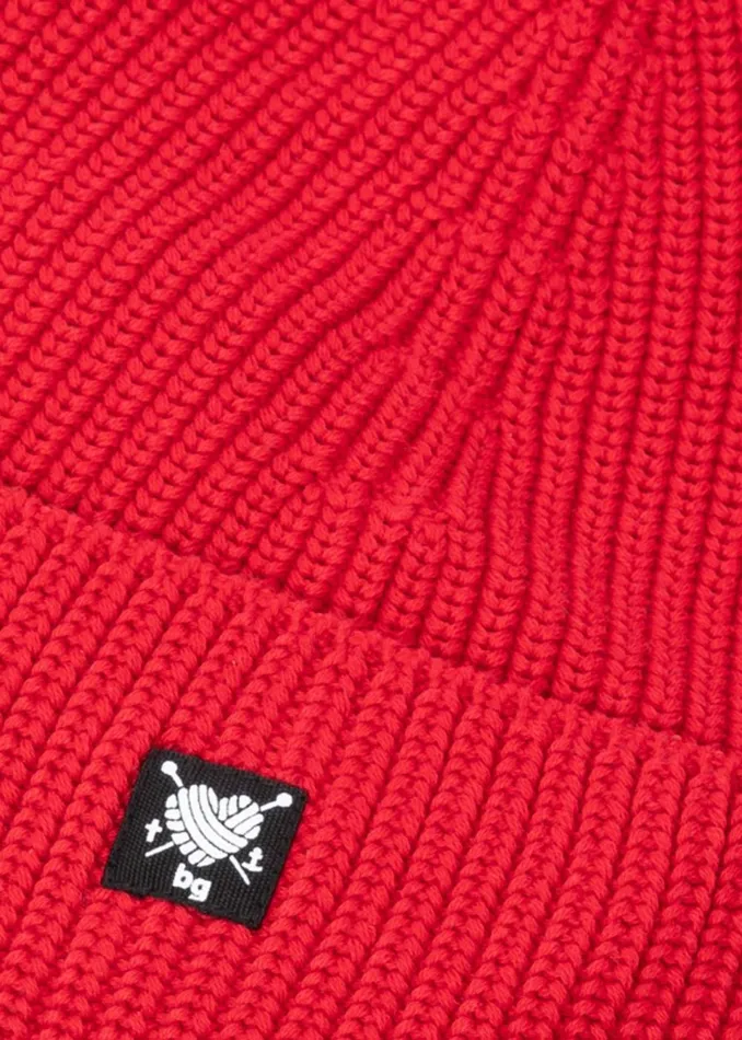 Blutsgeschwister Knitted Hat Beanie Queen Red Women Other Accessoires