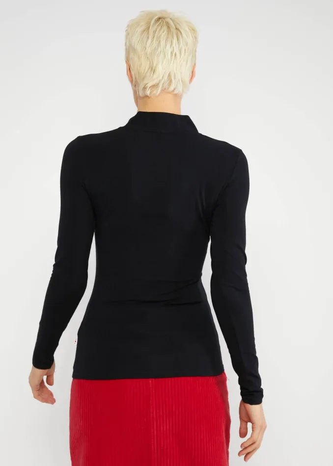 Blutsgeschwister Longsleeve Miraculous Power Black Women Tops