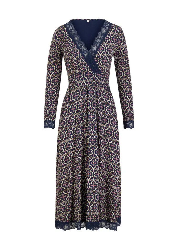 Blutsgeschwister Midi Dress Head To Toe Wow Blue Women Dresses