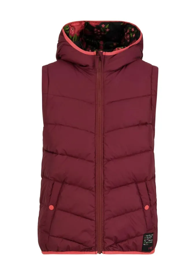 Blutsgeschwister Quilted Jacket No Down Wizard Red Women Jackets and Coats