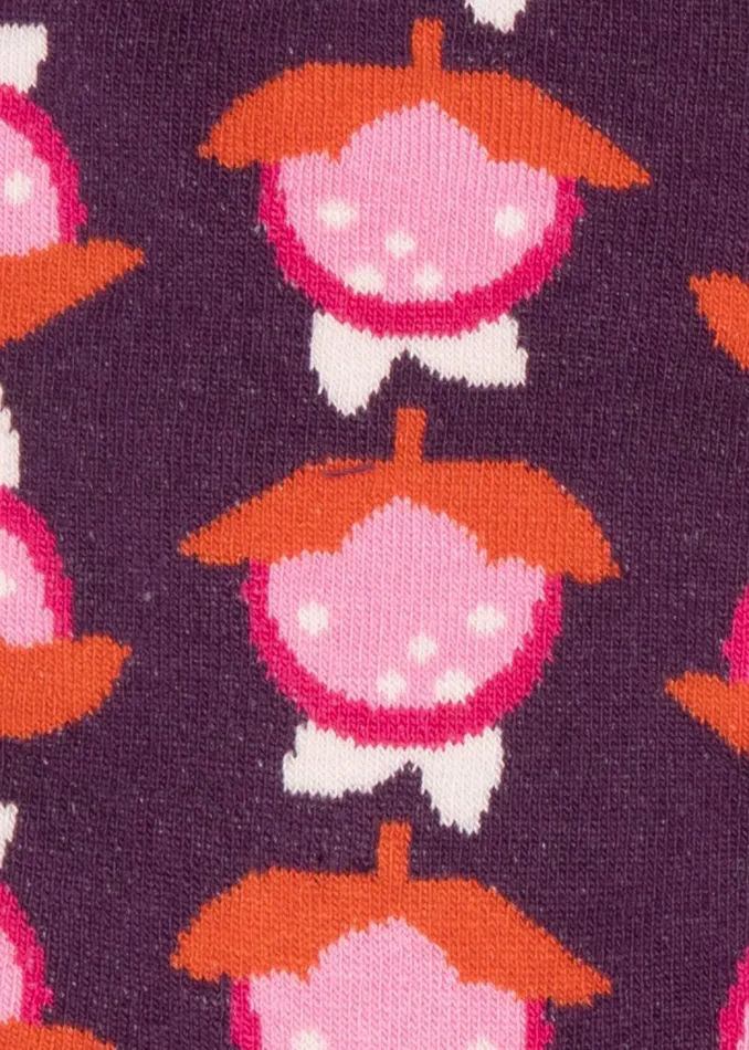 Blutsgeschwister Socks Sensation Steps Snkr Purple Women Socks