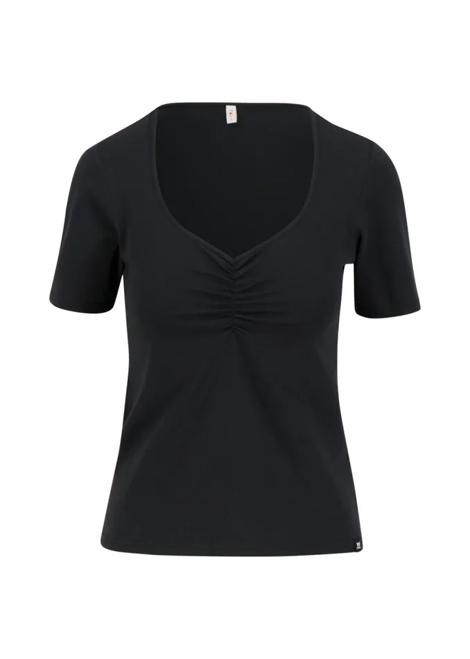 Blutsgeschwister TShirt Balconnet Fminin Black Women Tops
