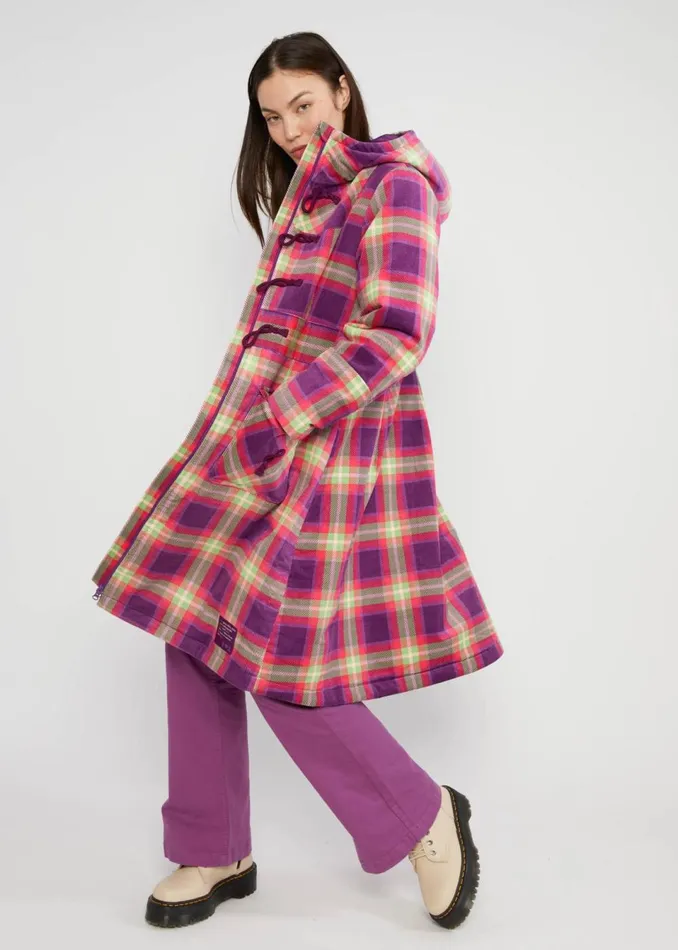 Blutsgeschwister Winter Parka Sherwoods Fairest Purple Women Jackets and Coats