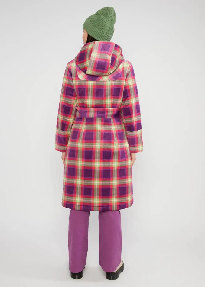 Blutsgeschwister Winter Parka Sherwoods Fairest Purple Women Jackets and Coats