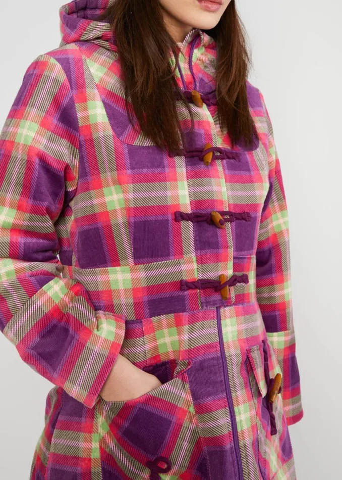 Blutsgeschwister Winter Parka Sherwoods Fairest Purple Women Jackets and Coats
