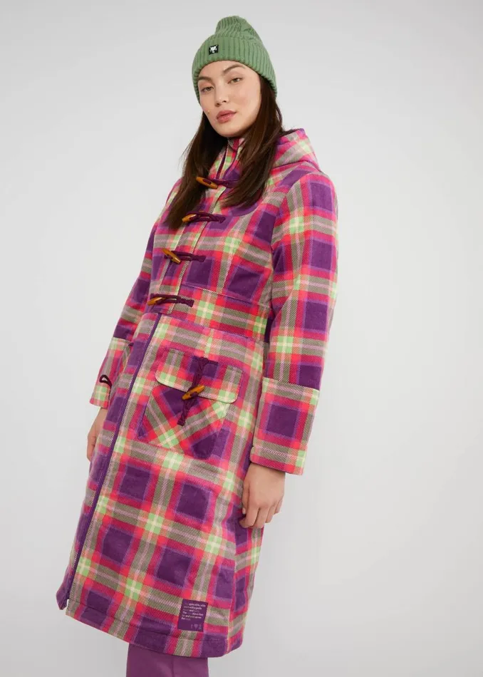 Blutsgeschwister Winter Parka Sherwoods Fairest Purple Women Jackets and Coats