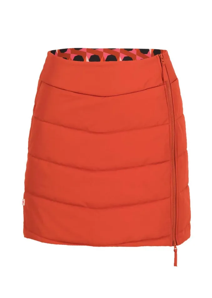Blutsgeschwister Winter Skirt Cloud Stepper Zip039n039zap Red Women Skirts