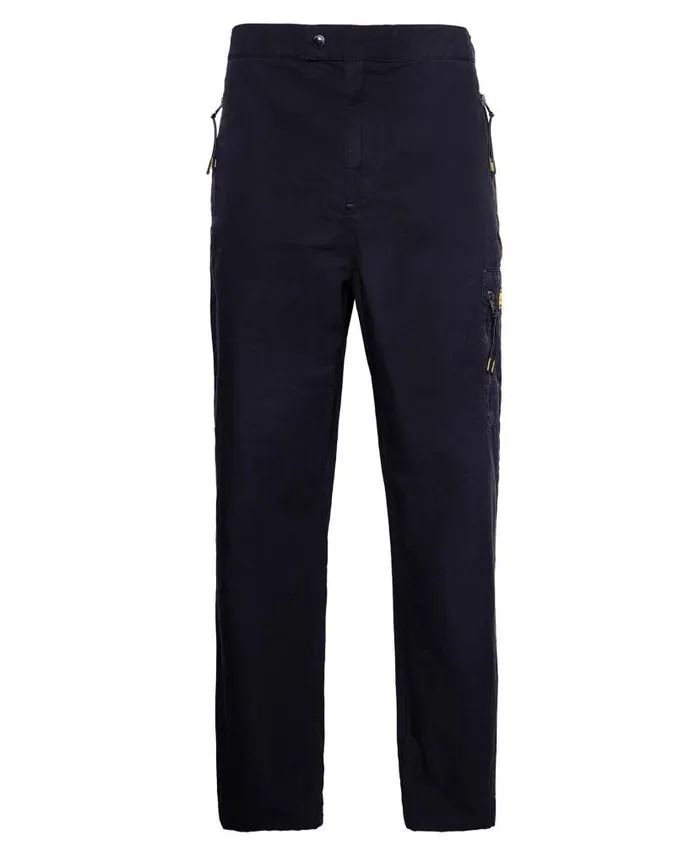 Bolt StraightLeg Trousers Classic Black Men Barbour Trousers and Shorts