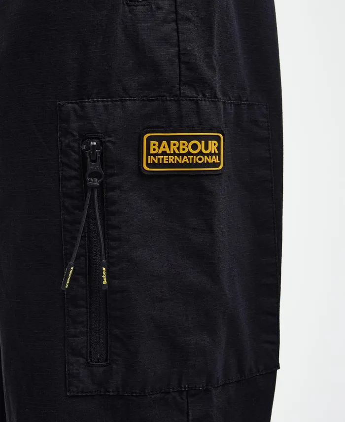 Bolt StraightLeg Trousers Classic Black Men Barbour Trousers and Shorts