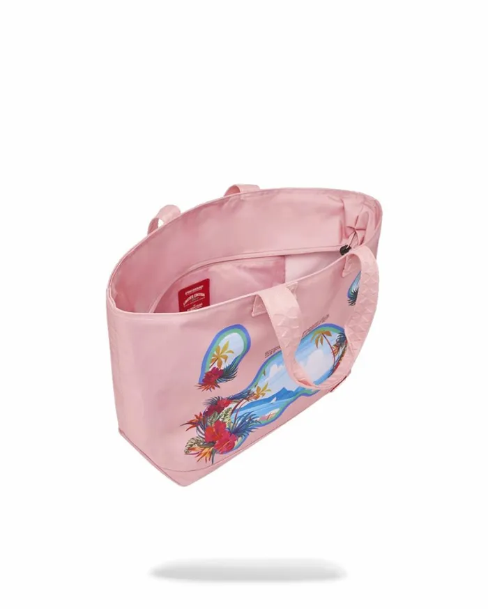 BORA BORA SHARK ISLAND VILLA BEACH TOTE Bags SPRAYGROUND