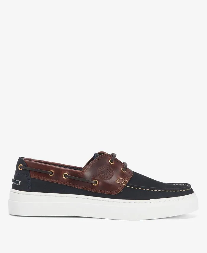 Bosun Shoes Dark Slate Men Barbour Shoes