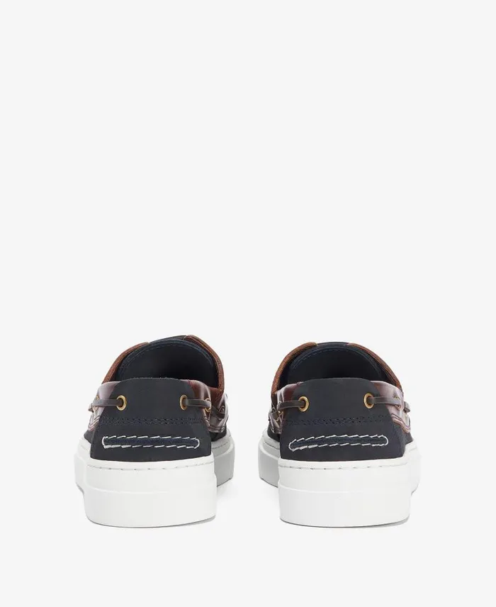 Bosun Shoes Dark Slate Men Barbour Shoes