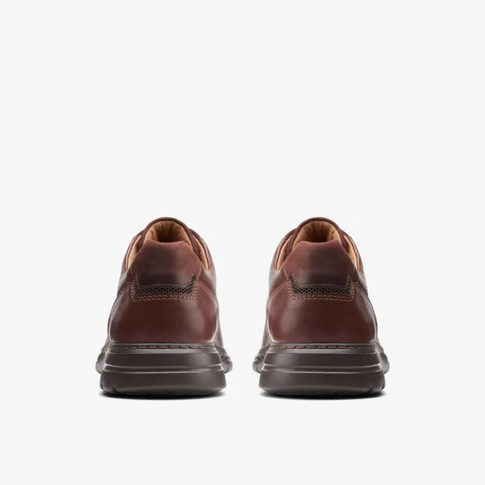 Brawley Pace Mahogany Leather Men Clarks Casual Dress Shoes