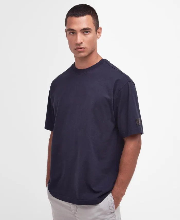 Break TShirt Classic White Men Barbour TShirts