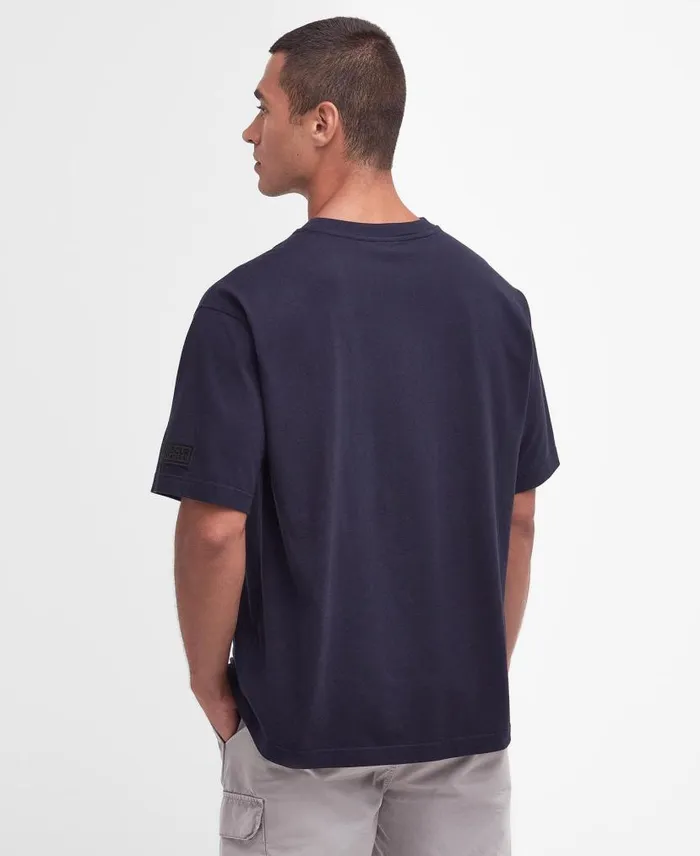 Break TShirt Classic White Men Barbour TShirts